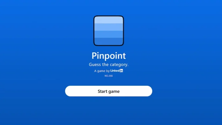 Pinpoint Answer Today